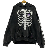 パーカー Frost Wash BONE Hoodie (L) L ブラック