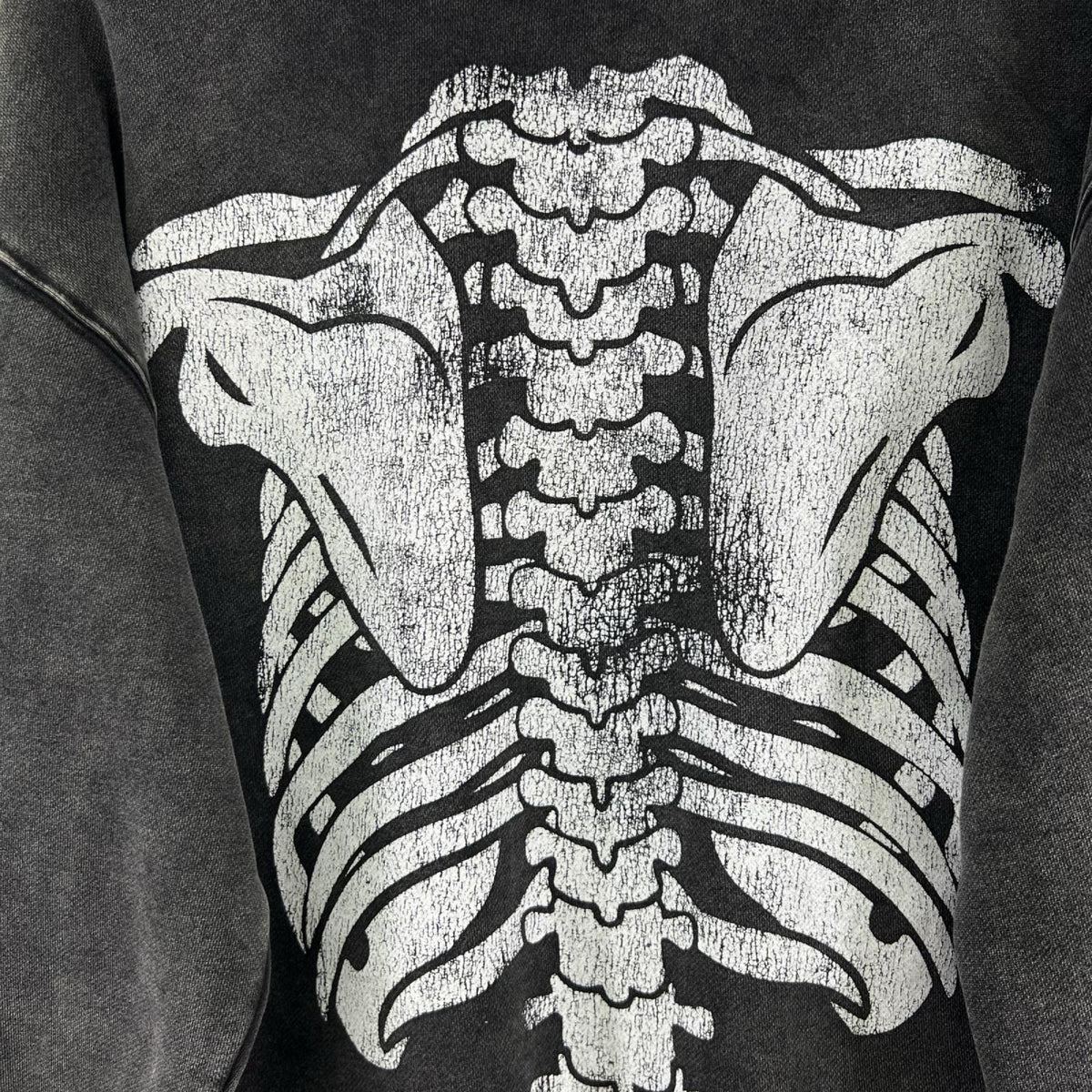 パーカー Frost Wash BONE Hoodie (L) L ブラック
