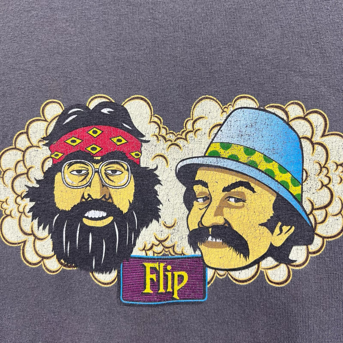 半袖Ｔシャツ 90s Flip Skateboards (L) グレー L グレー
