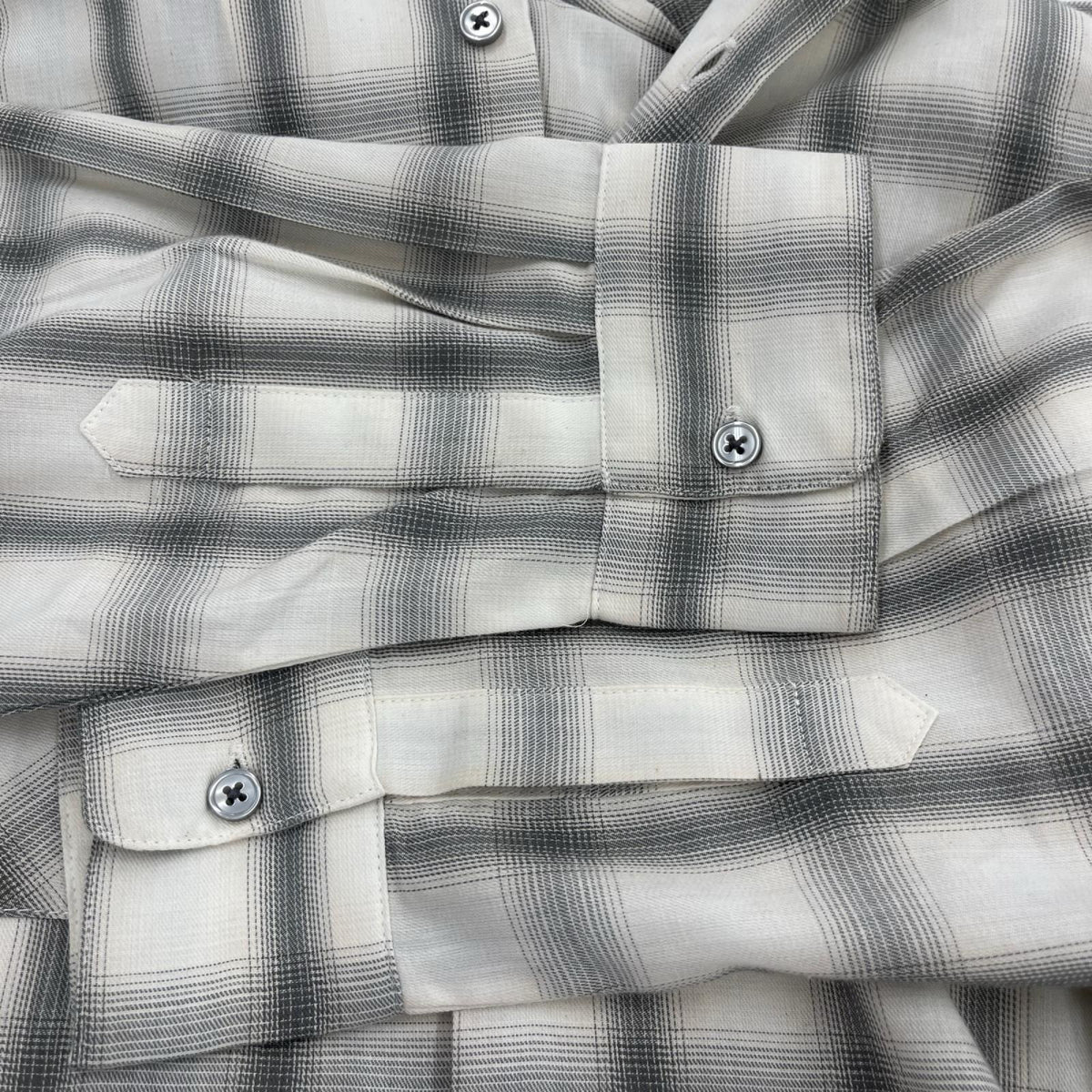 長袖シャツ HIDE AND SEEK 26AW Ombre Check L/S Shirt ｵﾝﾌﾞﾚﾁｪｯｸｼｬﾂ L