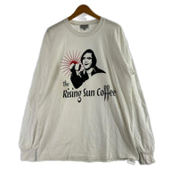 長袖Ｔシャツ ｻﾞﾗｲｼﾞﾝｸﾞｻﾝｺｰﾋｰ L ホワイト