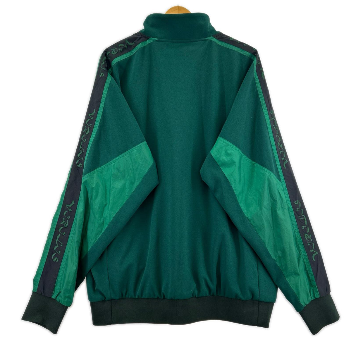 ジャケット STRETCH GEORGETTE BLOUSON ｸﾞﾘｰﾝ 48 グリーン