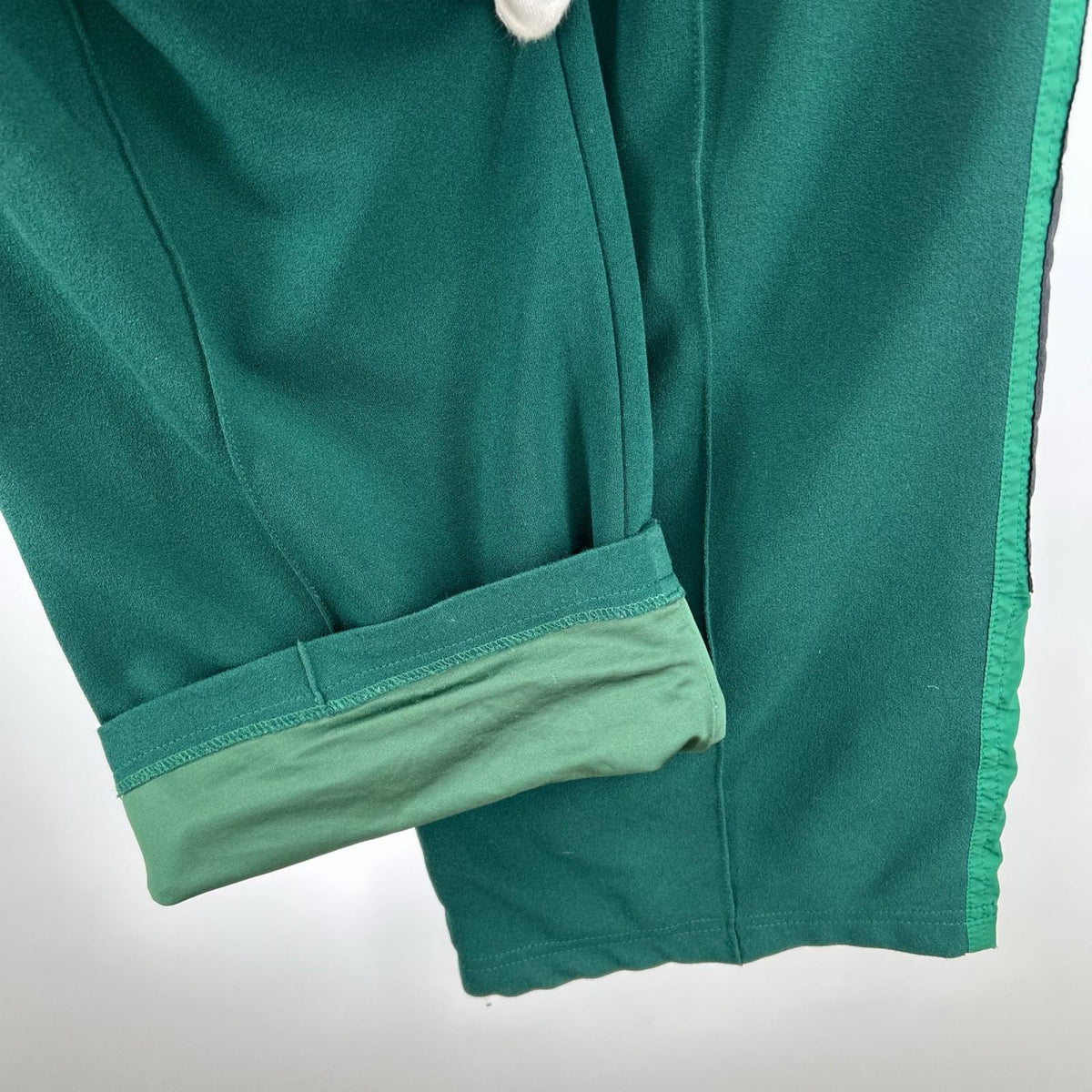 パンツ STRETCH GEORGETTE PANTS ｸﾞﾘｰﾝ 46