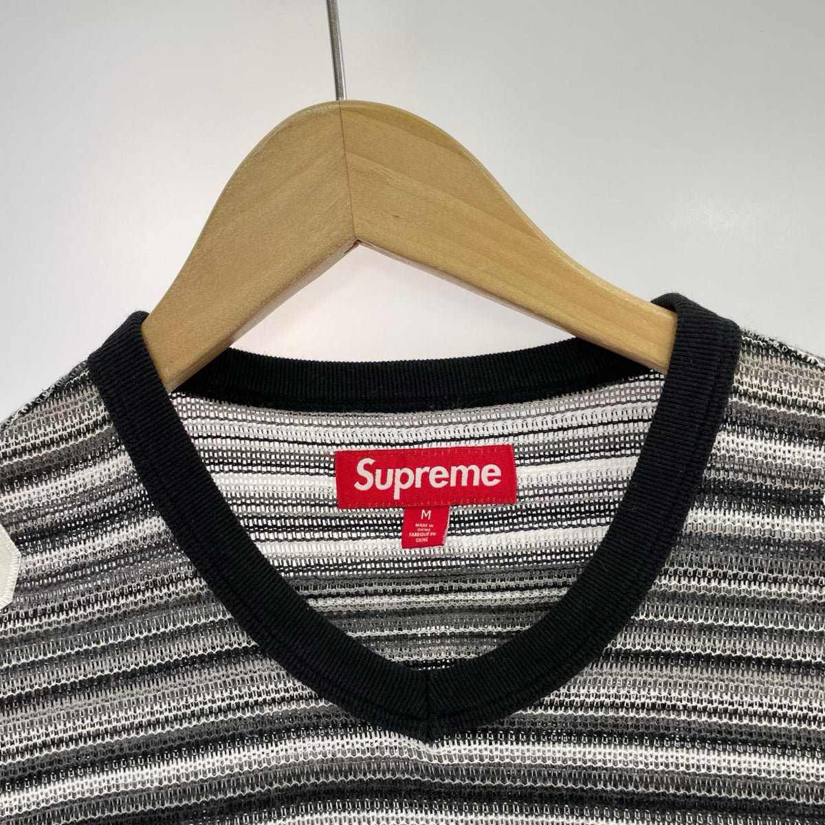 半袖Ｔシャツ Open knit football top BLACK SIZE:M M ブラック