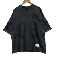 半袖Ｔシャツ MM6 Maison Margiela Football Jersey S S ブラック