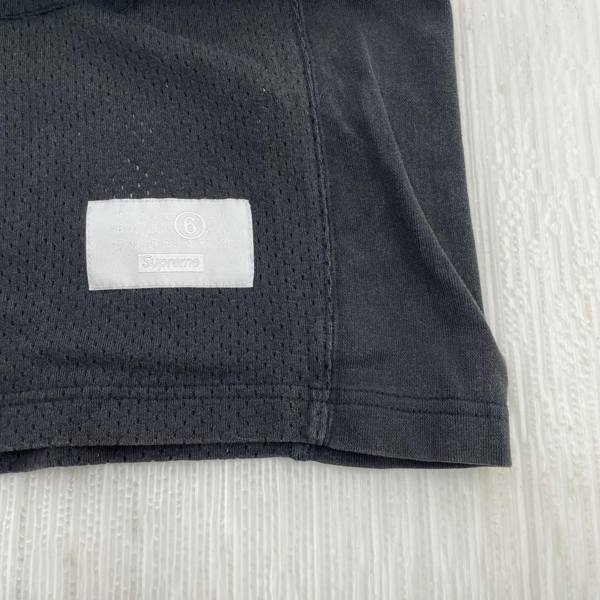 半袖Ｔシャツ MM6 Maison Margiela Football Jersey S S ブラック
