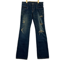 デニムパンツ Straight Damage Denim 3 IDG