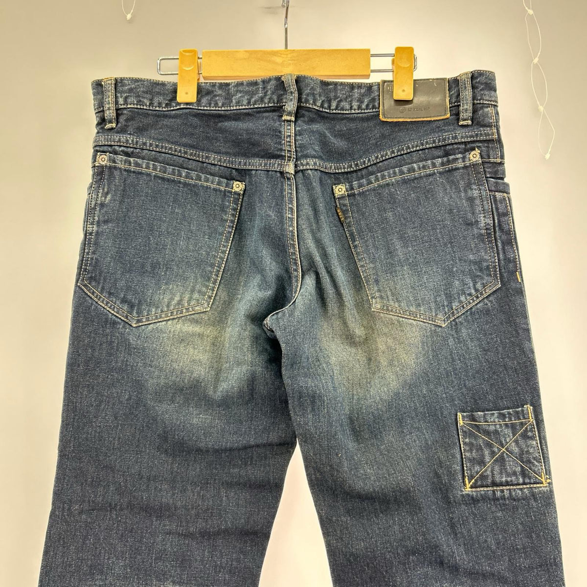デニムパンツ Straight Damage Denim 3 IDG