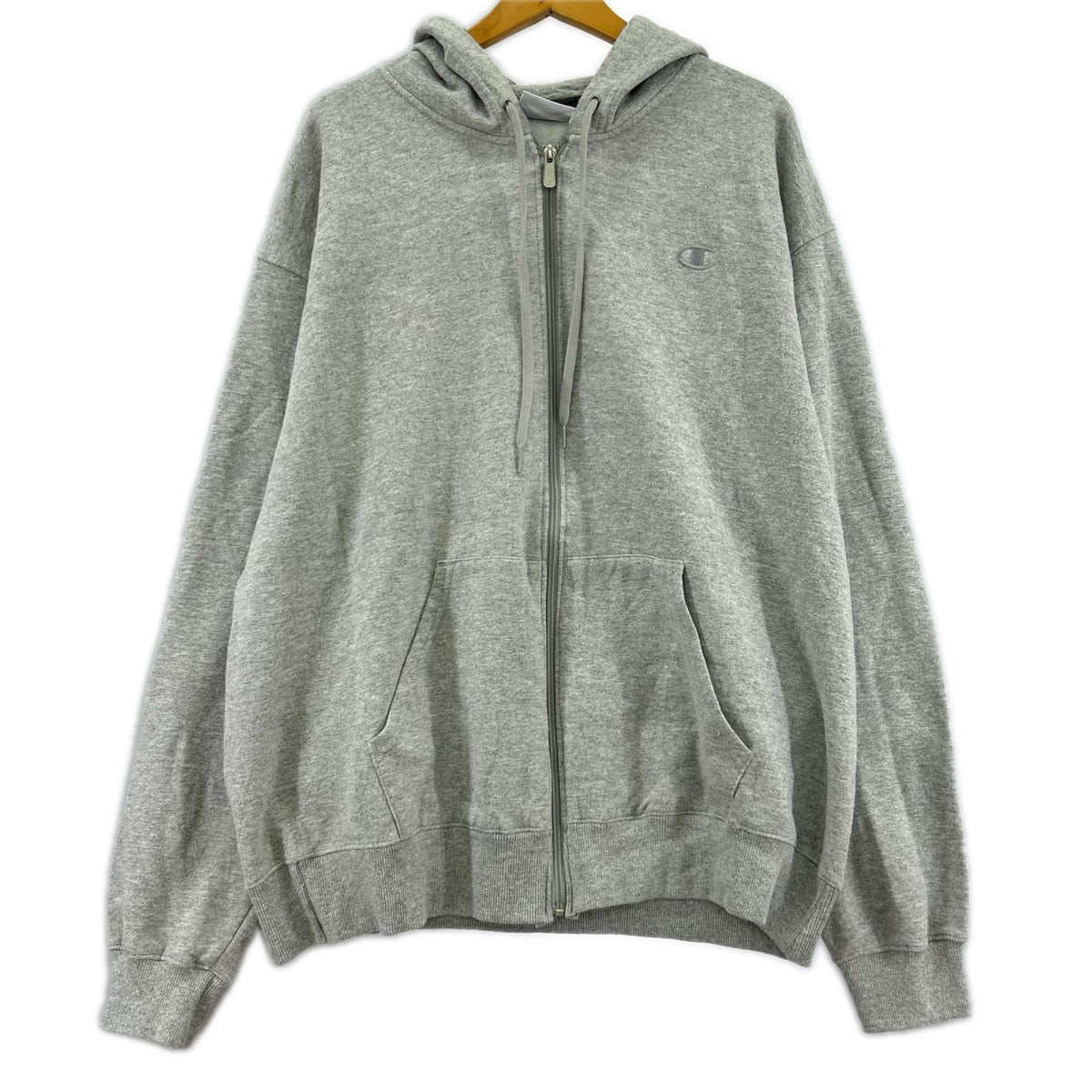 パーカー 00s Sweat Full-zip Hoodie XL GRY グレー