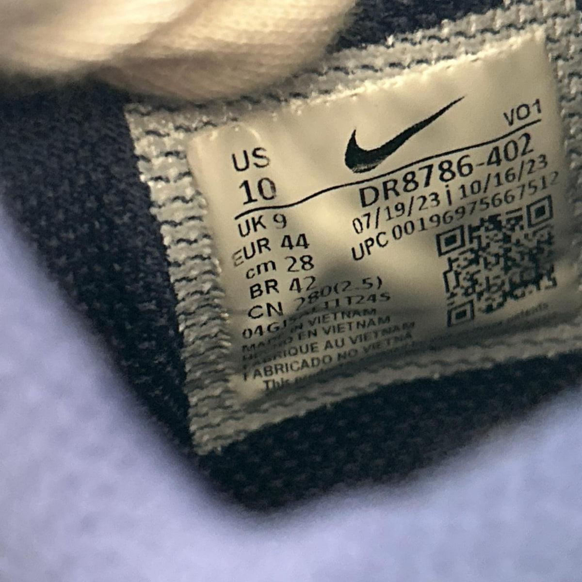 スニーカー JA 1 EP/28.0/DR8786-402 28cm (US10 UK9 1/2 EU46) ネイビー