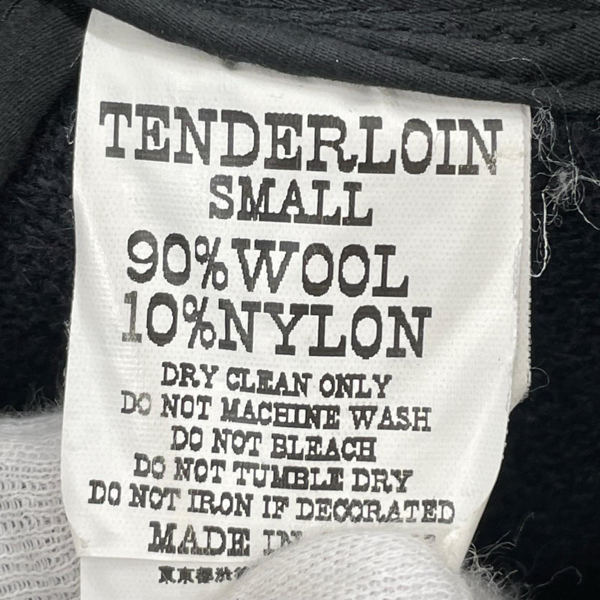 ジャケット TENDERLOIN ｳｰﾙﾅｲﾛﾝ ｽﾎﾟｰﾂｼﾞｬｹｯﾄ S ブラック