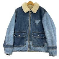 デニムジャケット schott ﾃﾞﾆﾑﾎﾞｱﾌﾞﾙｿﾞﾝ L ネイビー