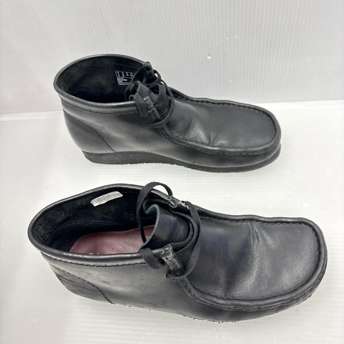 シューズ WALLABEE ﾚｻﾞｰ 黒 27cm 27