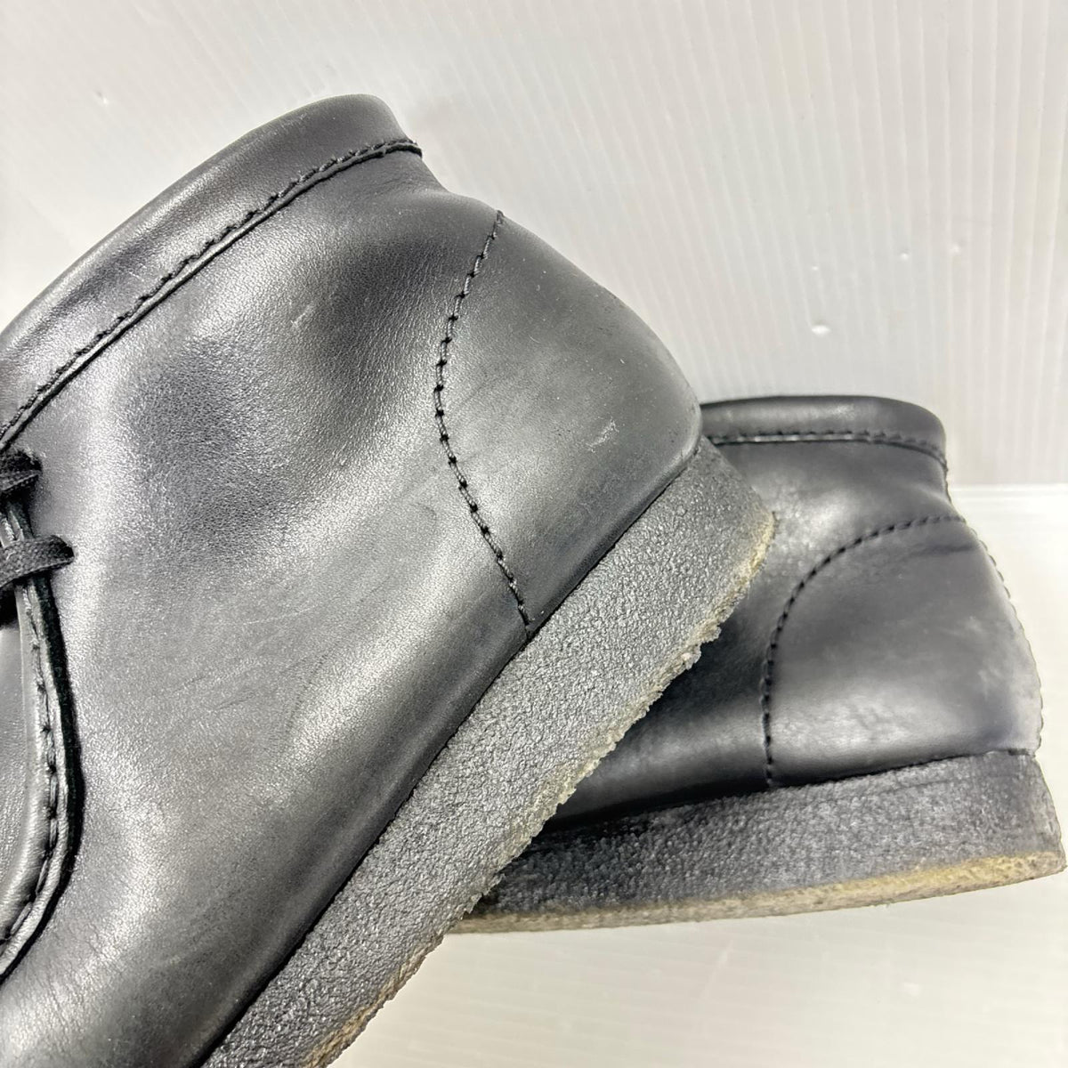 シューズ WALLABEE ﾚｻﾞｰ 黒 27cm 27