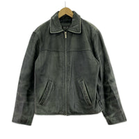 レザージャケット ﾚｻﾞｰ ﾄﾗｯｶｰｼﾞｬｹｯﾄ S ブラック