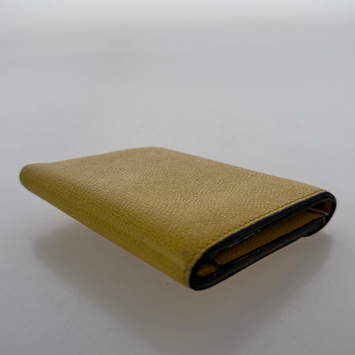 コンパクトウォレット valextra 黄 イエロー