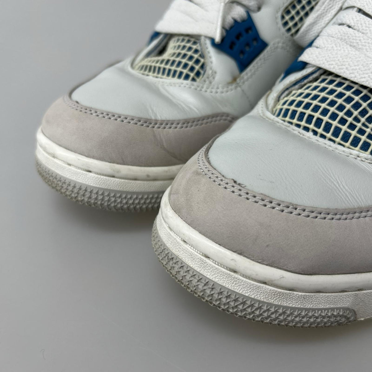 スニーカー AIR JORDAN 4 RETRO "MILITARY BLUE 27.5cm (US9 1/2 UK9 EU45)