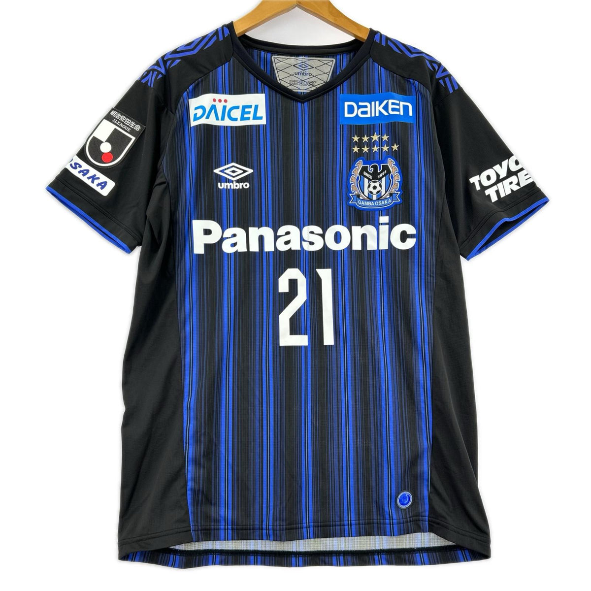 半袖Ｔシャツ M-L 21番 矢島信也選手