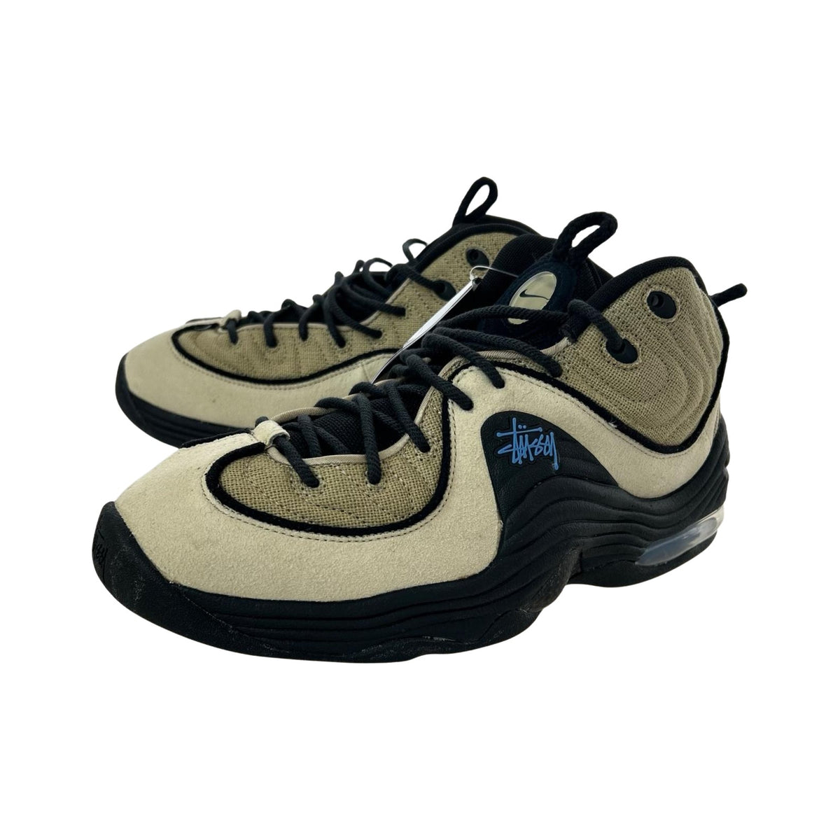 スニーカー ×Stussy Air Penny 2 Stussy Rattan-US10 28cm (US10 UK9 1/2 EU46) ベージュ