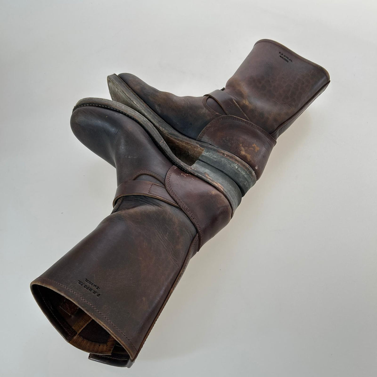 ブーツ PHIGVEL MAKERS & Co.ENGINEER BOOTS -2 ブラウン