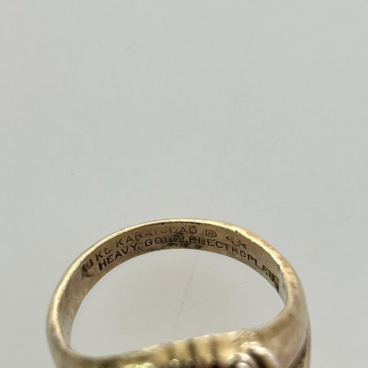 リング・指輪 18kt karatclad Heavy Gold Electroplate ゴールド