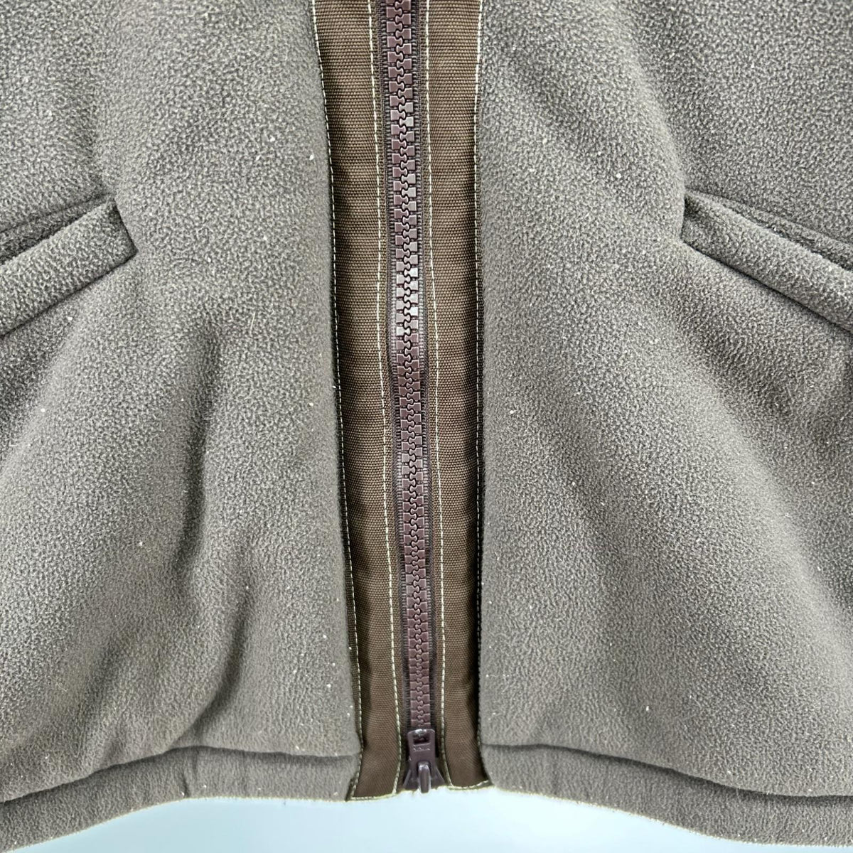 ジャケット 90-00s 裏起毛fleece jacket XL BRW ブラウン