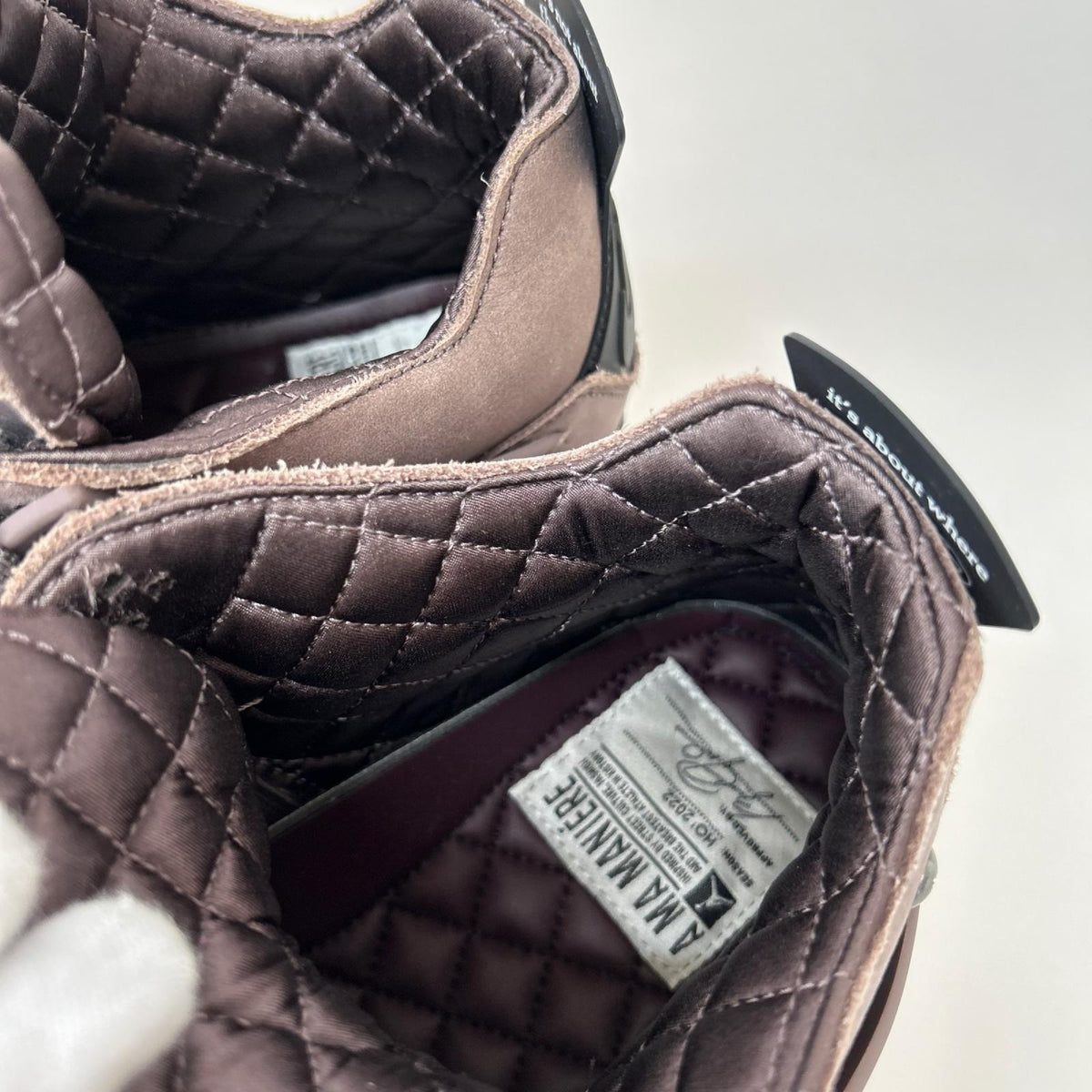 スニーカー ×A Ma Maniere Air Jordan 4  27cm 27cm (US9 UK8 1/2 EU44) ブラウン