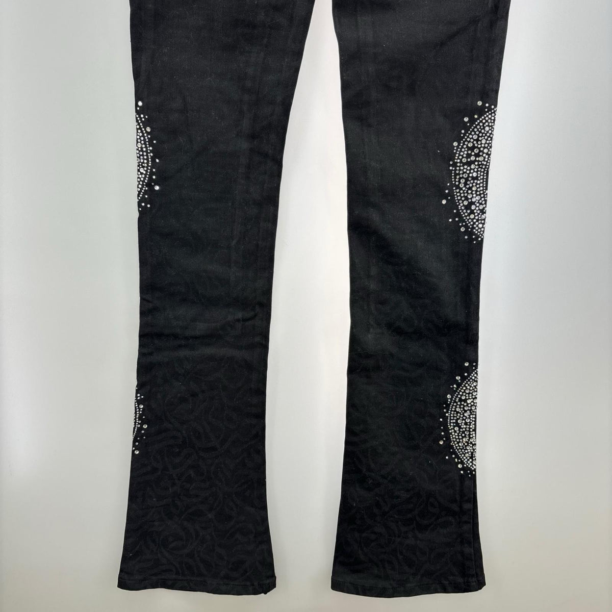 デニムパンツ WAXED CALLIGRAPHY DENIM 30 ブラック