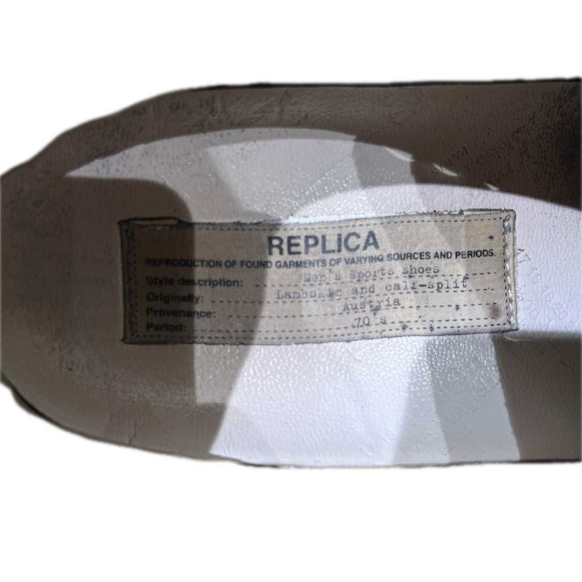スニーカー MAISON MARGIELA REPLICA ジャーマントレーナー 42