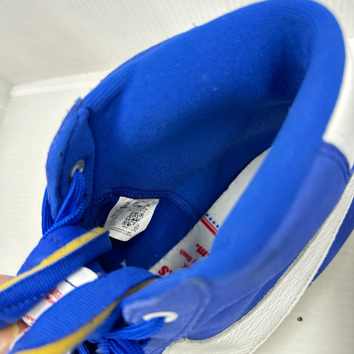 スニーカー ×Stranger Things Blazer Mid BLU 28.0cm 28