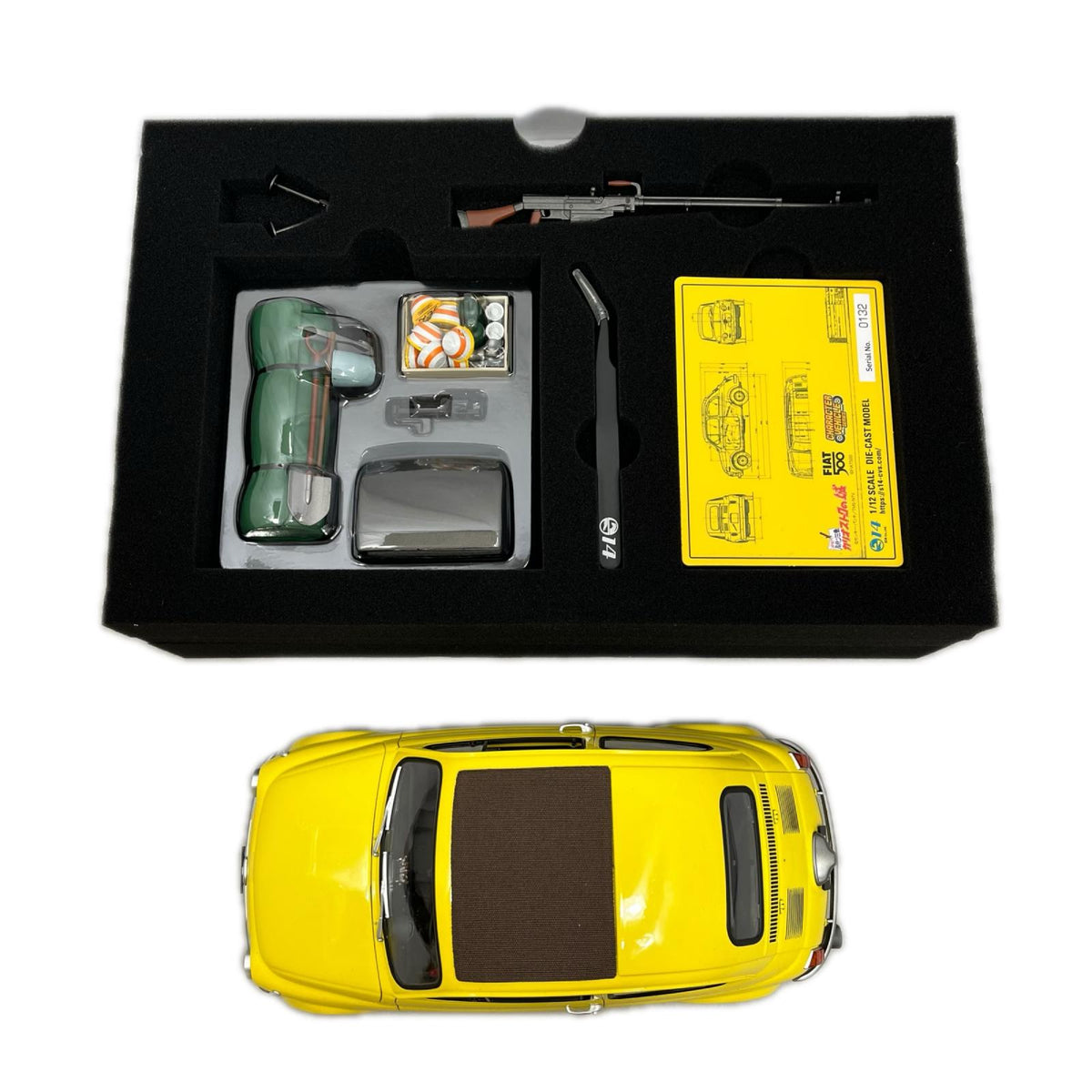 S14 ルパン三世 カリオストロの城 1/12 FIAT500 ミニカーその他