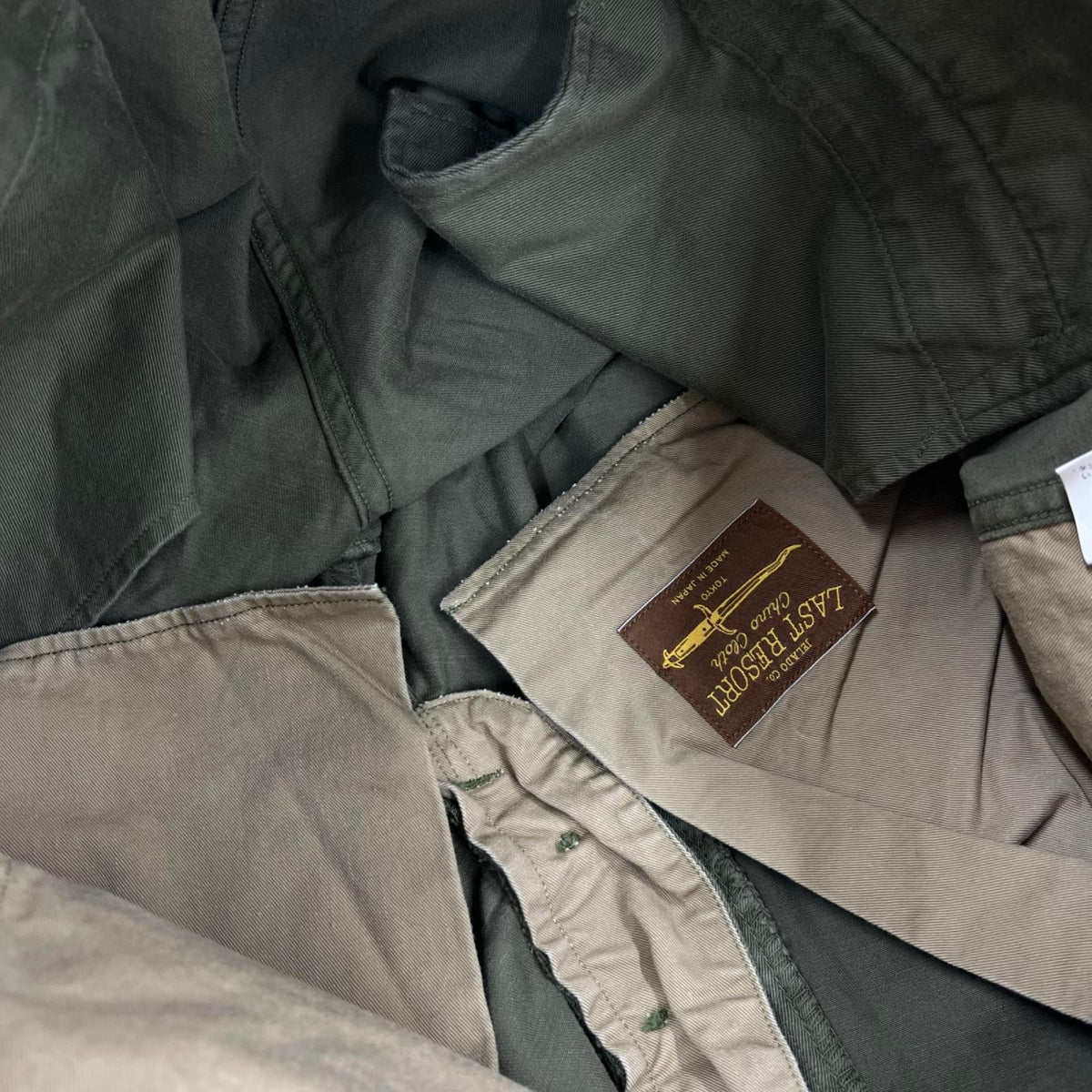 パンツ 41 Khaki Lastresort Chino Cloth 1
