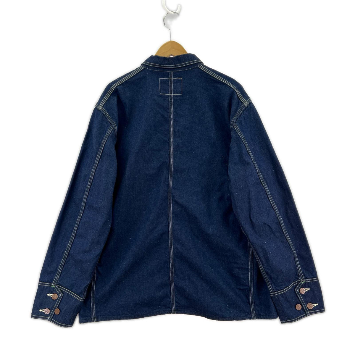 デニムジャケット TCB jeans ﾀﾋﾞｰｽﾞｼﾞｬｹｯﾄ 44 ネイビー
