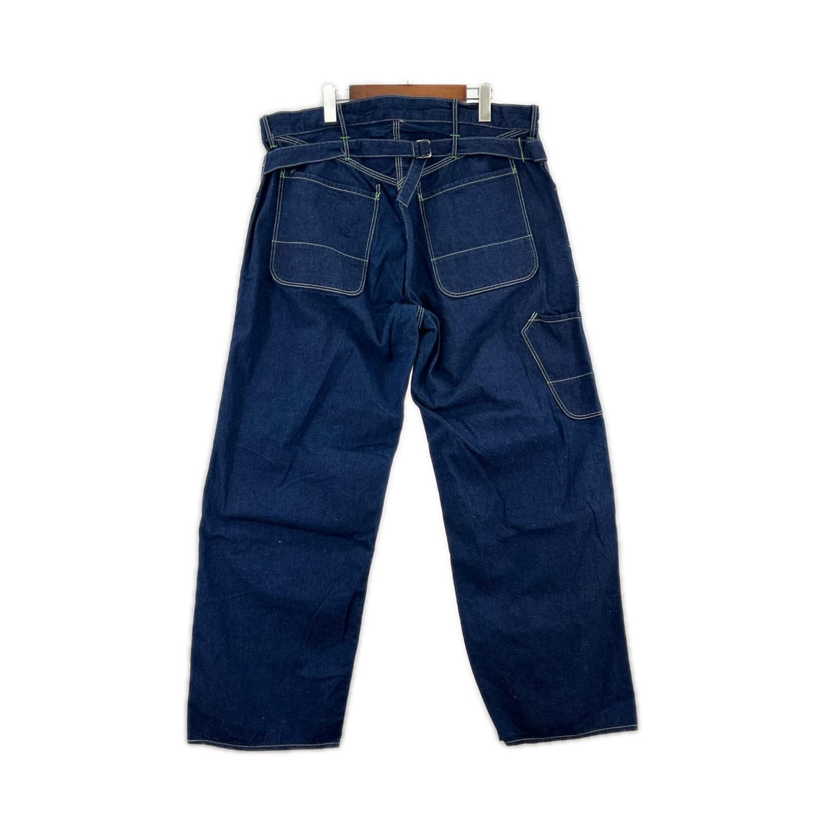 デニムパンツ TCB JEANS ﾀﾋﾞｰｽﾞﾜｰｸﾊﾟﾝﾂ 38 ネイビー