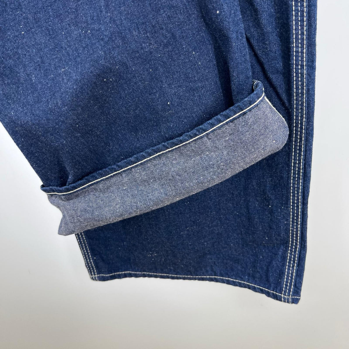 デニムパンツ TCB JEANS ﾀﾋﾞｰｽﾞﾜｰｸﾊﾟﾝﾂ 38 ネイビー