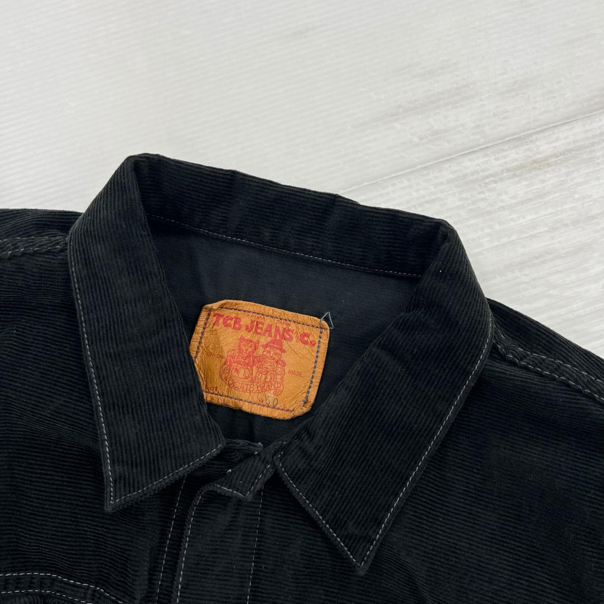 ジャケット TCB jeans 大戦モデル 黒 50 ブラック