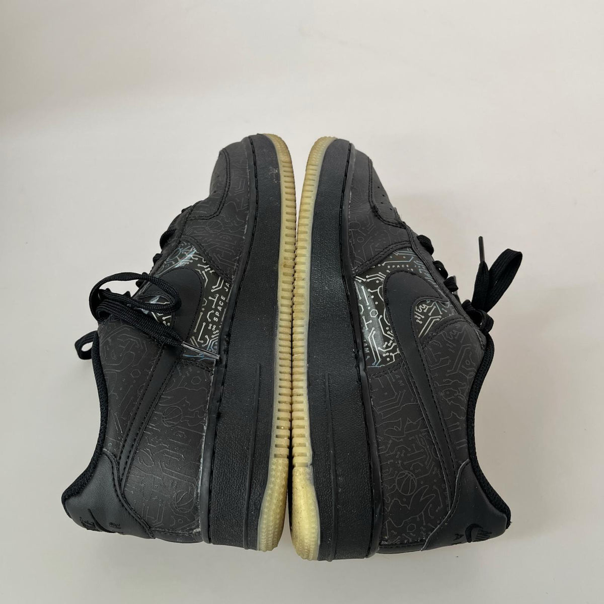 スニーカー Space Players × Nike GS Air Force 1 Low 25cm (US7 UK6 1/2 EU40) ブラック