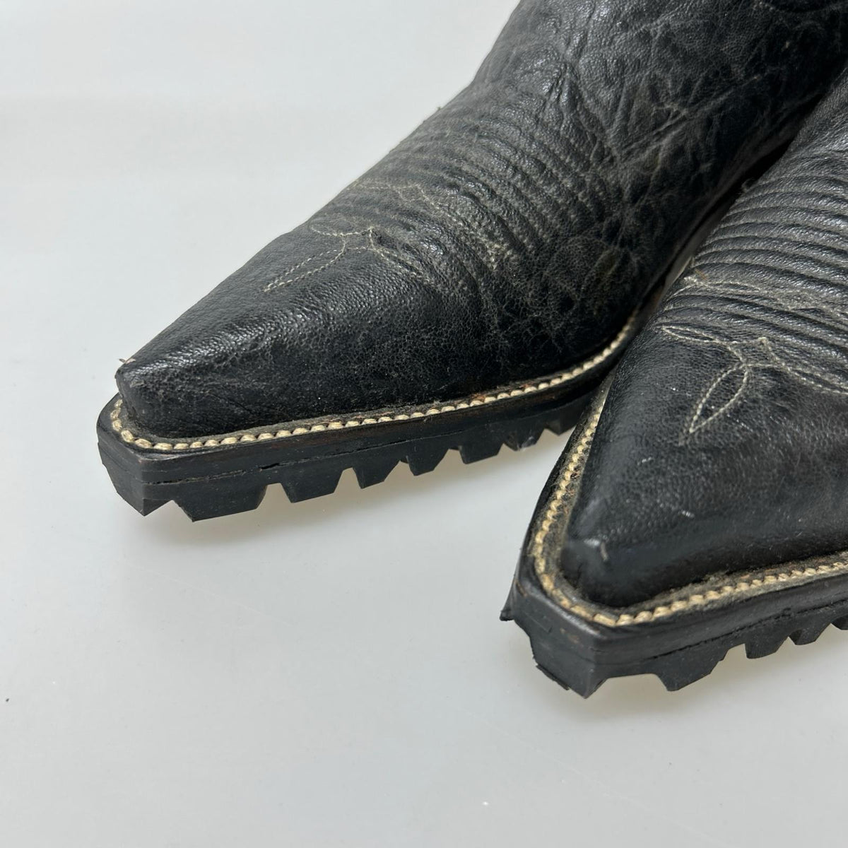 ブーツ LUCCHESE ｳｴｽﾀﾝﾌﾞｰﾂ 黒（9D) ブラック