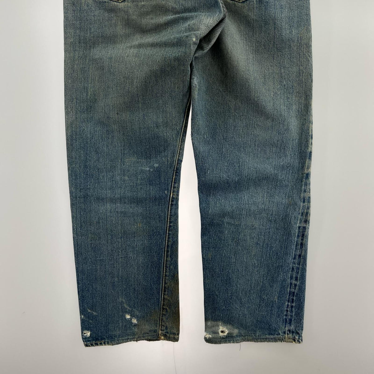 デニムパンツ 501 66前期 刻印6 BIG E 実寸W36 ブルー