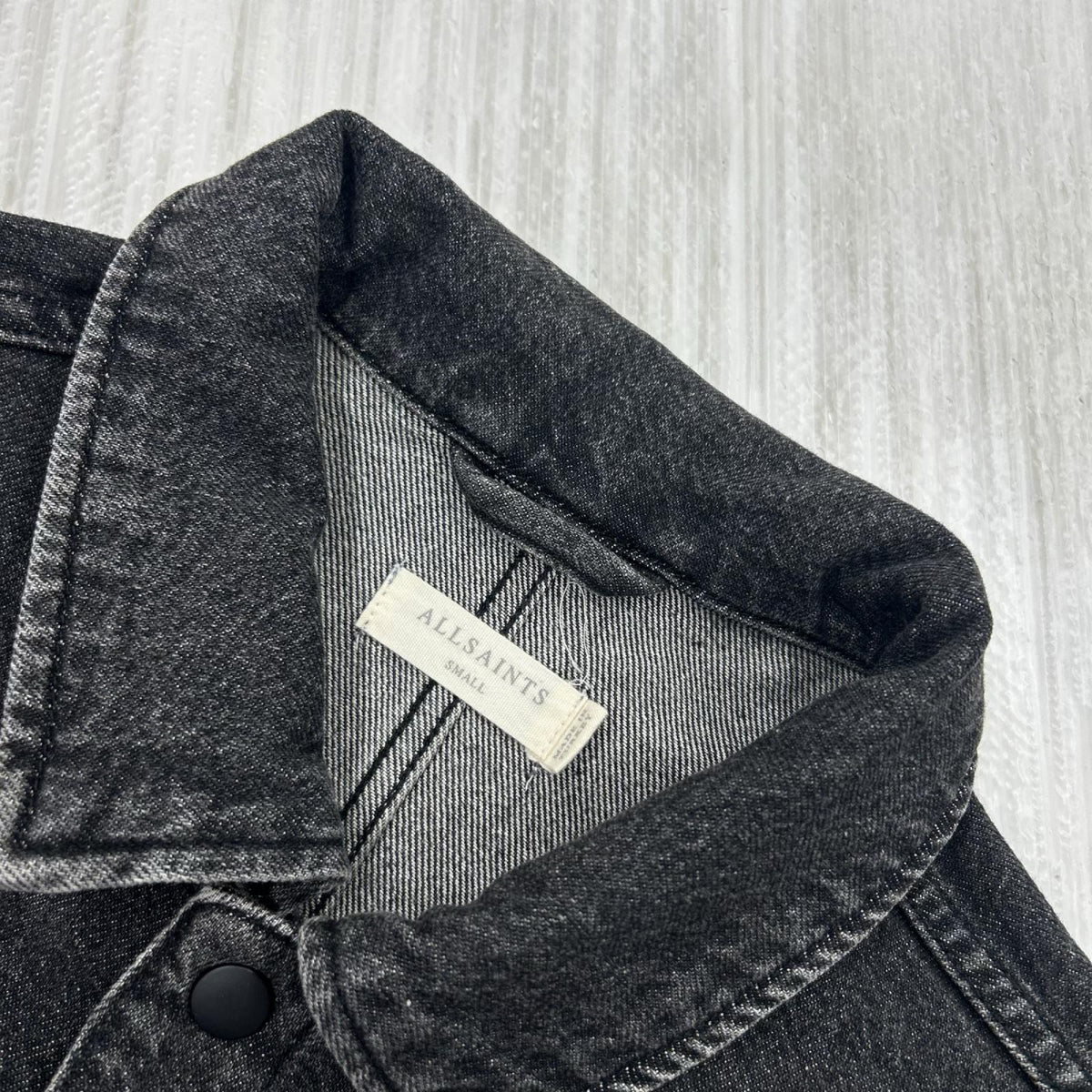 デニムジャケット BREA SHIRT 黒 S ブラック