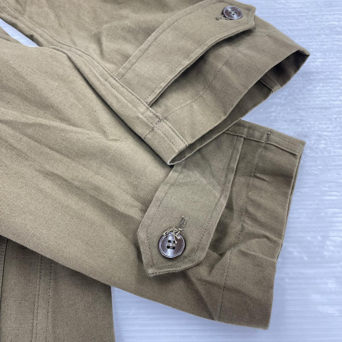 ジャケット ﾌﾗﾝｽ軍 50s M-47 ﾌｨｰﾙﾄﾞｼﾞｬｹｯﾄ ｶｰｷ (42) 42 ブラウン