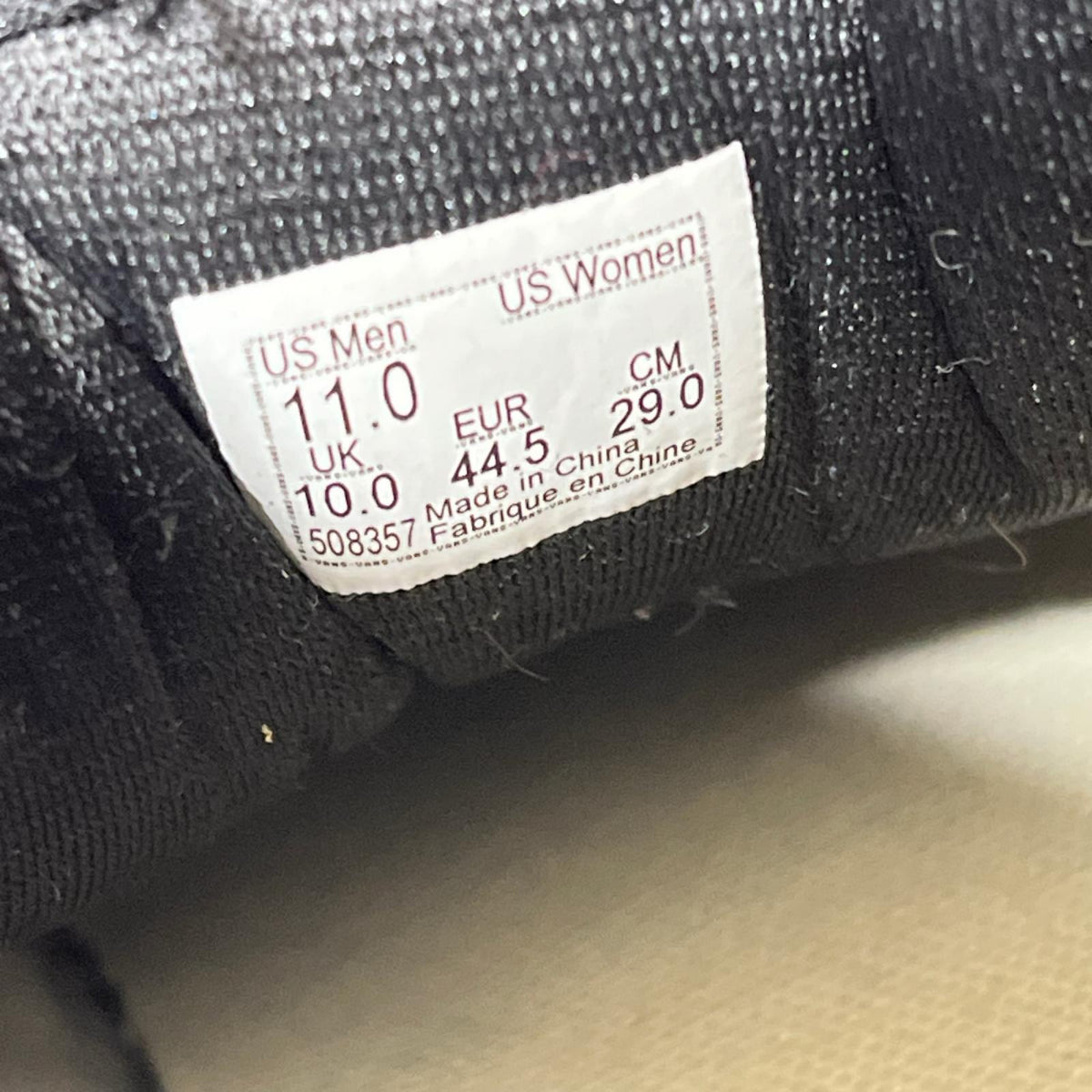 スニーカー HALF CAB (29cm) ブラック 29cm (US11 UK10 1/2 EU48) ブラック