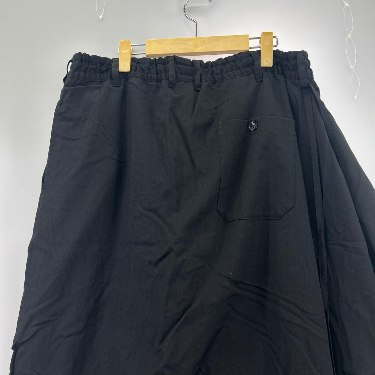 パンツ ｳｰﾙｷﾞｬﾊﾞｼﾞﾝ3WAYｽｶｰﾄﾊﾟﾝﾂ 3 ブラック