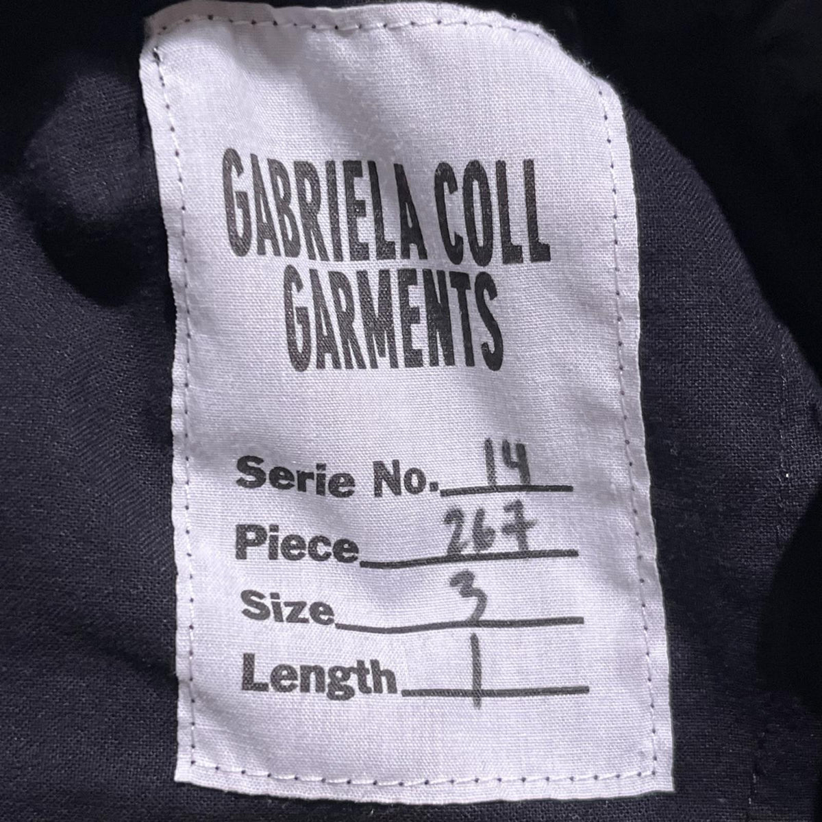 パンツ GABRIELA COLL GARMENTS × Loro Piana パンツ