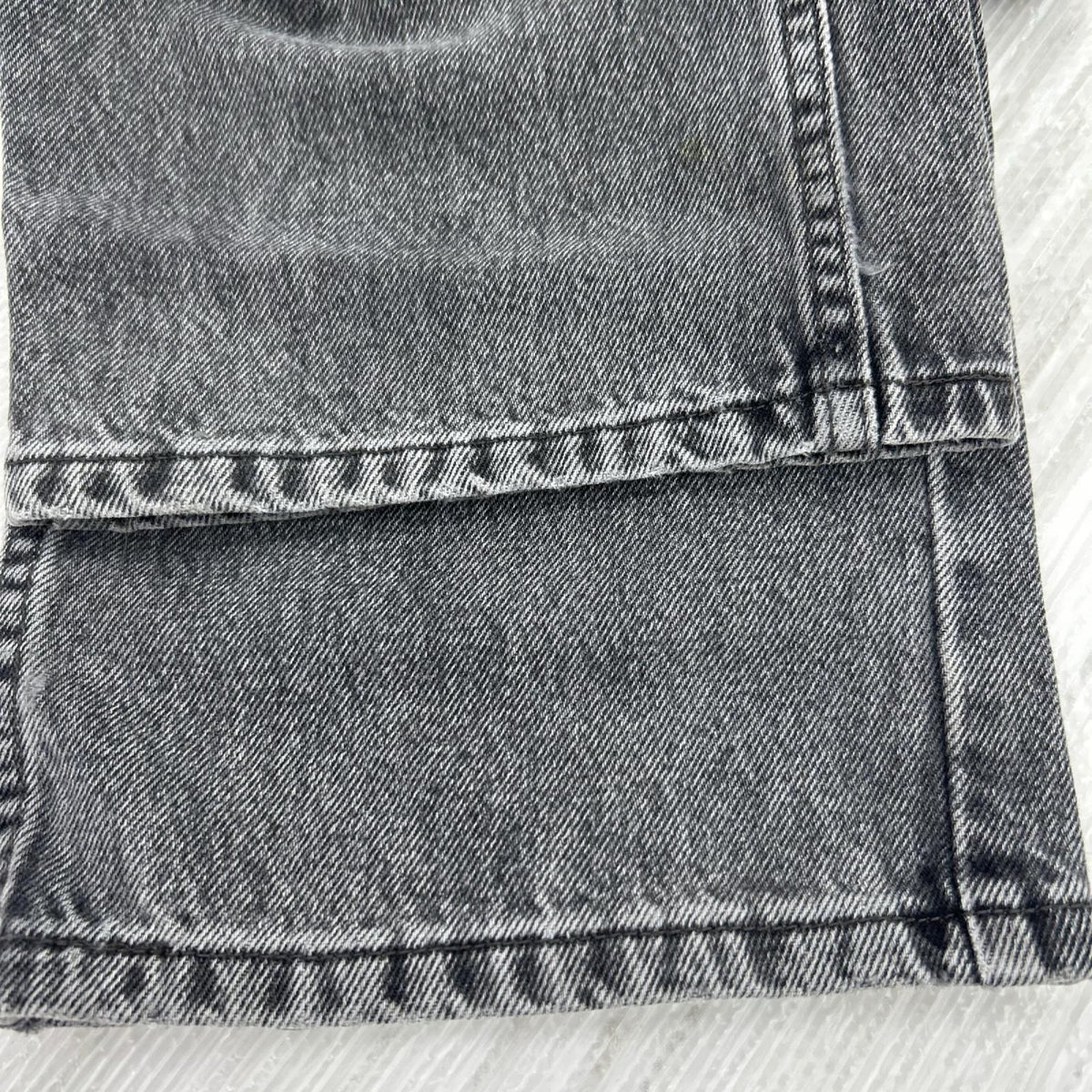デニムパンツ Silver Tab LOOSE ﾌﾞﾗｯｸﾃﾞﾆﾑ 32 ブラック