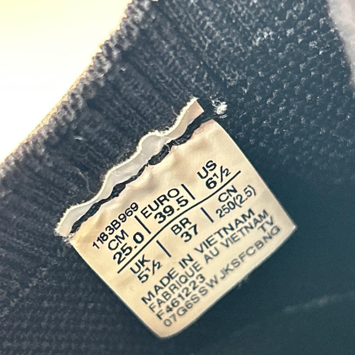 シューズ SCRAW 25.0 25cm (US7 UK6 1/2 EU40) ブラック