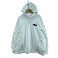 パーカー NIKE NRG HOODIE XL ﾎﾜｲﾄ ホワイト