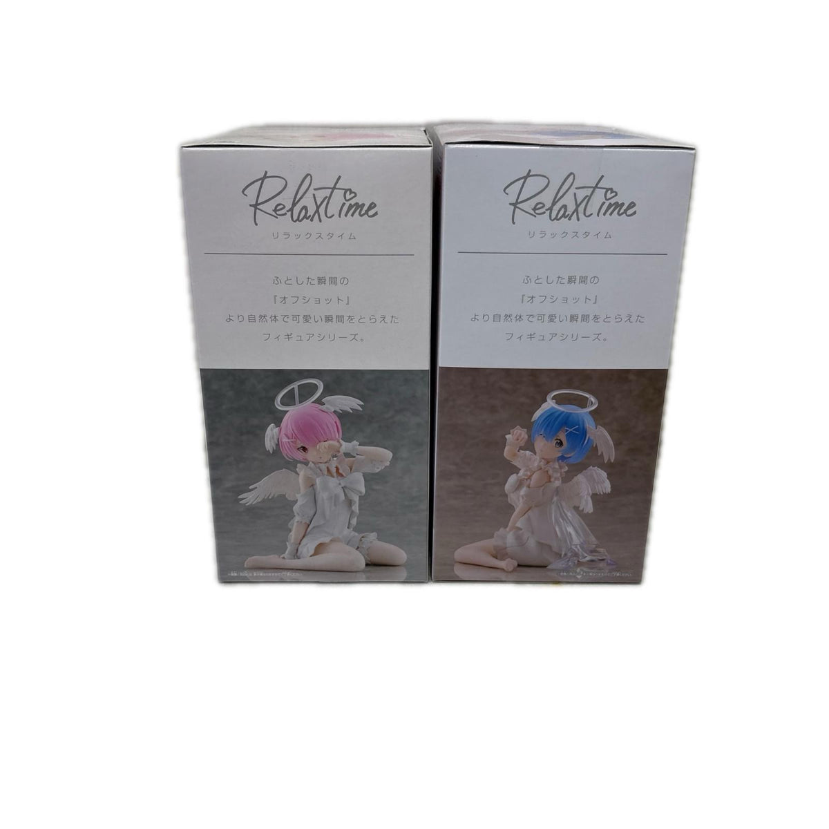 Relaxtime SweetAngel ver. ﾚﾑﾗﾑ 2体ｾｯﾄ Re:ゼロから始める異世界生活 フィギュア/グッズ