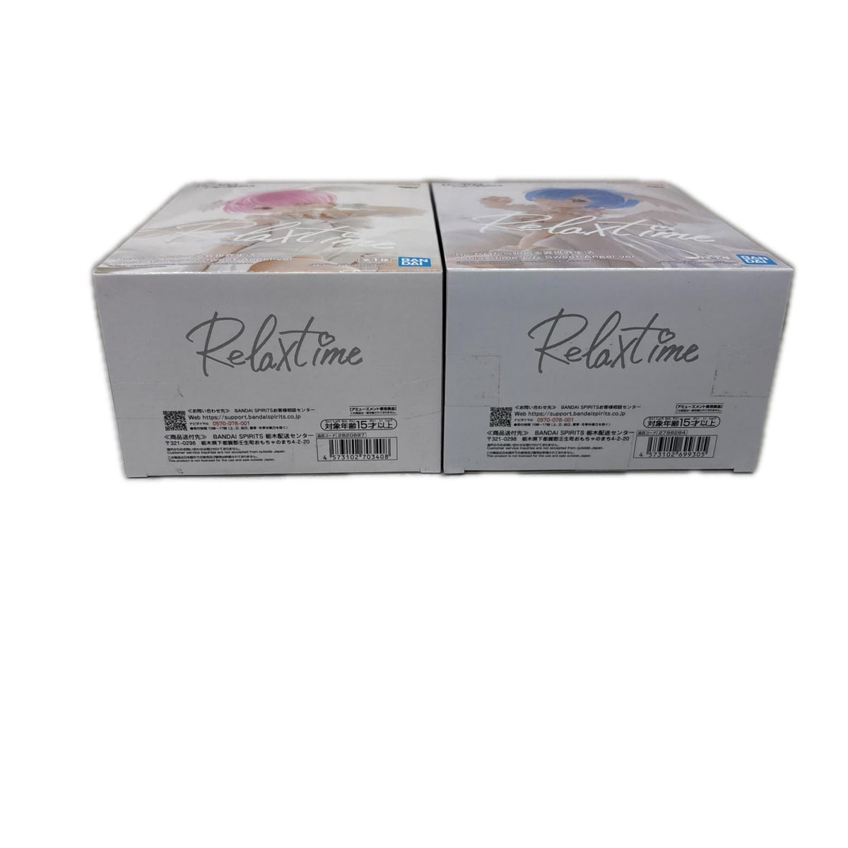 Relaxtime SweetAngel ver. ﾚﾑﾗﾑ 2体ｾｯﾄ Re:ゼロから始める異世界生活 フィギュア/グッズ