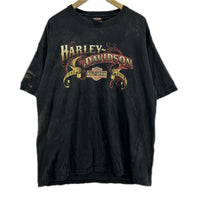 半袖Ｔシャツ Harley-Davidson 2010年 ﾛｺﾞﾌﾟﾘﾝﾄTEE 黒 (XL) ブラック